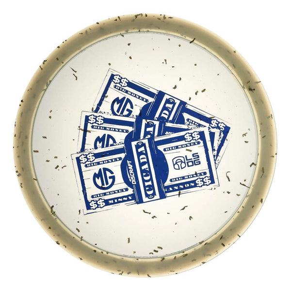 #3 (Blue Dark Shatter) 170-172 Missy Gannon Shredded Money Cicada