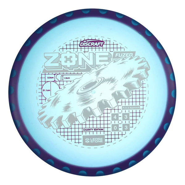 #6 Blue (Gear 2) (White Matte) 173-174 Charity CryZtal Flx FuZed Zone w/ CryZtal Flx Rim