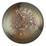 #117 (Silver Flowers) 173-174 Ezra Aderhold Titanium (Ti) Colorshift Swirl Nuke