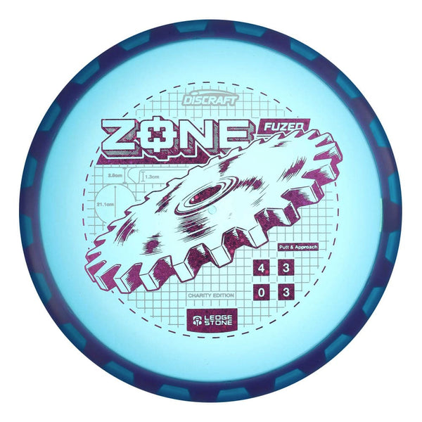 #4 Blue (Gear 1) (Magenta Sparkle Stars) 173-174 Charity CryZtal Flx FuZed Zone w/ CryZtal Flx Rim
