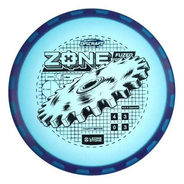 #1 Blue (Gear 1) (Black) 173-174 Charity CryZtal Flx FuZed Zone w/ CryZtal Flx Rim
