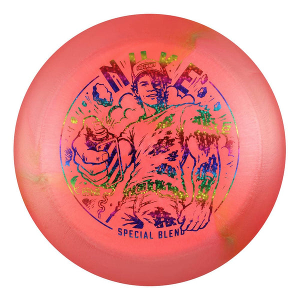 #107 (Rainbow Sparkle Stars) 173-174 Ezra Aderhold Titanium (Ti) Colorshift Swirl Nuke
