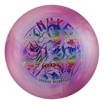 #104 (Rainbow Sparkle Stars) 173-174 Ezra Aderhold Titanium (Ti) Colorshift Swirl Nuke