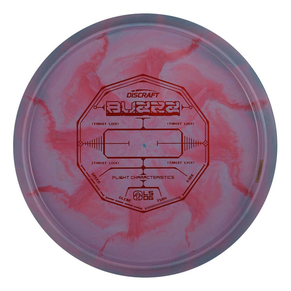 #104 (Red Matte-alic) 177+ ESP Swirl Buzzz