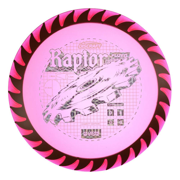 #22 Maroon (Silver Tron) 173-174 Charity CryZtal FLX Raptor w/ Solid ESP Rim