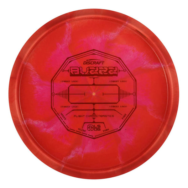 #103 (Red Matte-alic) 177+ ESP Swirl Buzzz