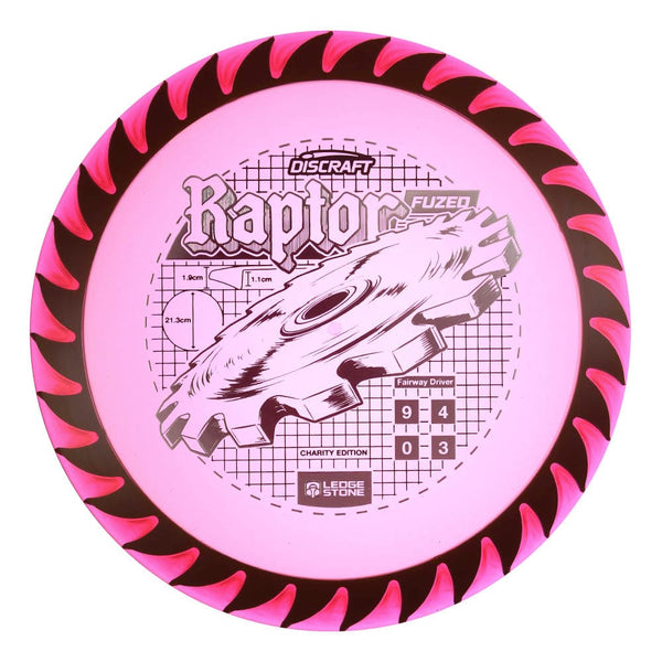 #21 Maroon (Silver Metallic) 173-174 Charity CryZtal FLX Raptor w/ Solid ESP Rim