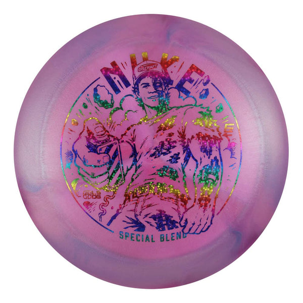 #102 (Rainbow Sparkle Stars) 173-174 Ezra Aderhold Titanium (Ti) Colorshift Swirl Nuke