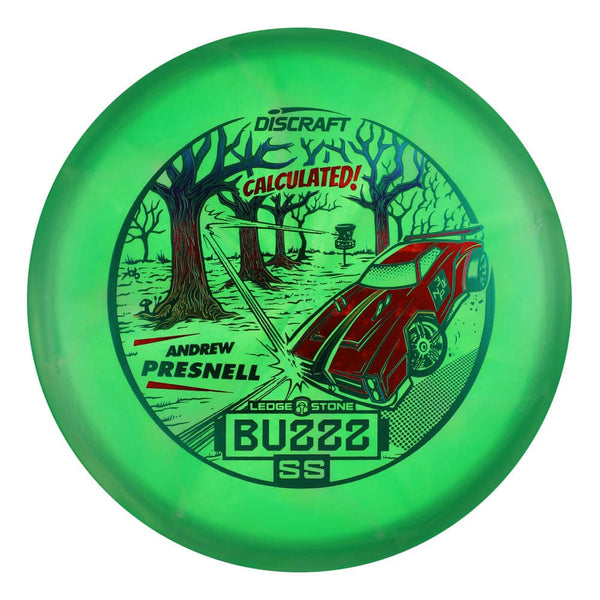 #101 (Green Metallic/Red Shatter/Rainbow) 177+ Andrew Presnell Big Z Swirl Buzzz SS