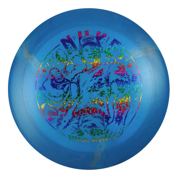 #101 (Rainbow Sparkle Stars) 173-174 Ezra Aderhold Titanium (Ti) Colorshift Swirl Nuke