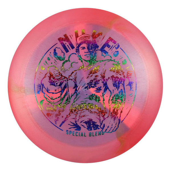 #100 (Rainbow Sparkle Stars) 173-174 Ezra Aderhold Titanium (Ti) Colorshift Swirl Nuke
