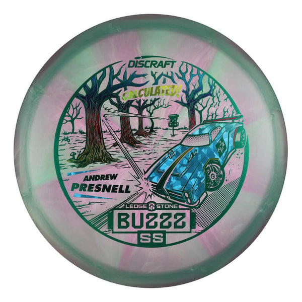 #98 (Green Metallic/Rainbow Shatter/Rainbow) 177+ Andrew Presnell Big Z Swirl Buzzz SS
