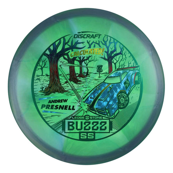 #96 (Green Metallic/Rainbow Shatter/Rainbow) 177+ Andrew Presnell Big Z Swirl Buzzz SS