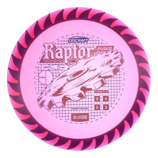 #15 Magenta (Pink Holo) 173-174 Charity CryZtal FLX Raptor w/ Solid ESP Rim