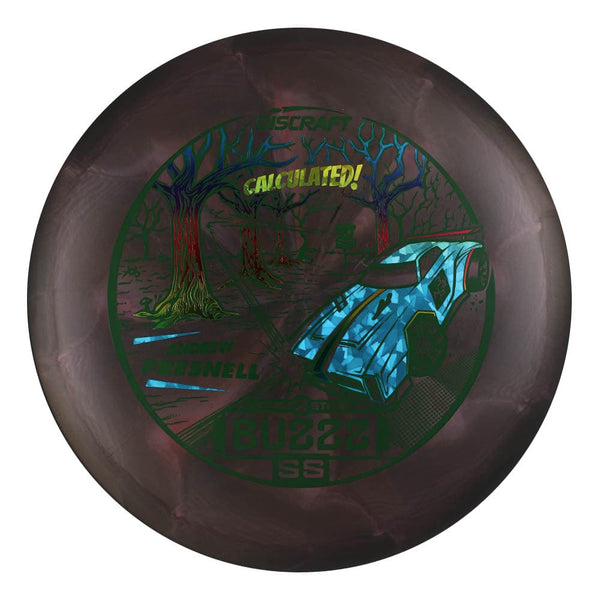 #95 (Green Matte/Rainbow Shatter/Rainbow) 177+ Andrew Presnell Big Z Swirl Buzzz SS