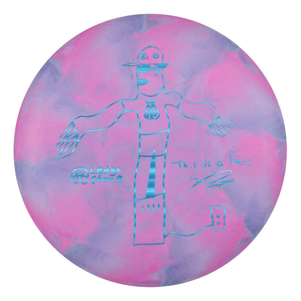 #44 (Blue Lasers) 173-174 CT Jawbreaker Swirl Focus - AB Portrait