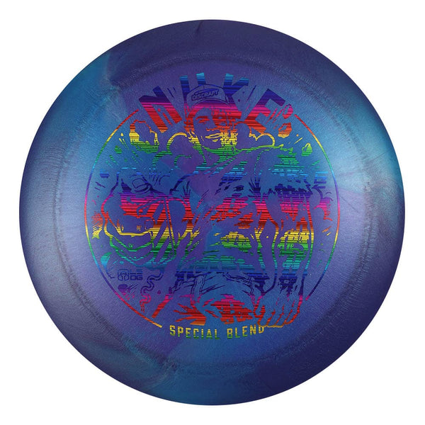 #91 (Rainbow Lasers) 173-174 Ezra Aderhold Titanium (Ti) Colorshift Swirl Nuke
