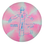 #39 (Blue Lasers) 173-174 CT Jawbreaker Swirl Focus - AB Portrait