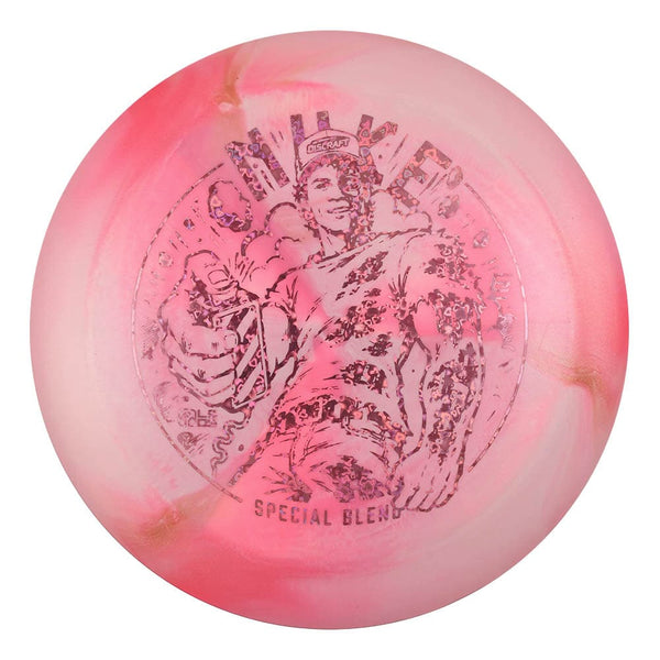 #88 (Pink Hearts) 173-174 Ezra Aderhold Titanium (Ti) Colorshift Swirl Nuke
