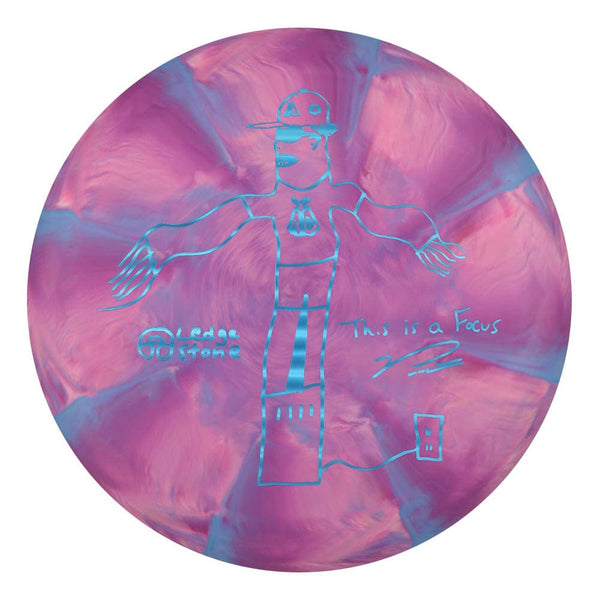 #36 (Blue Lasers) 173-174 CT Jawbreaker Swirl Focus - AB Portrait