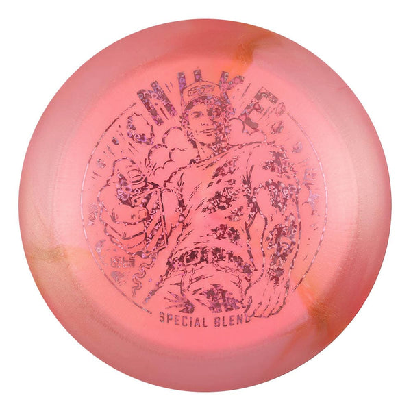 #86 (Pink Hearts) 173-174 Ezra Aderhold Titanium (Ti) Colorshift Swirl Nuke