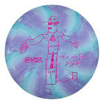 #135 (Magenta Shatter) 173-174 CT Jawbreaker Swirl Focus - AB Portrait