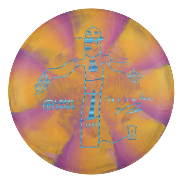#35 (Blue Lasers) 173-174 CT Jawbreaker Swirl Focus - AB Portrait