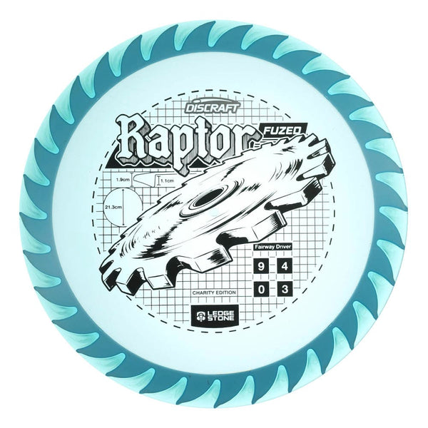 #4 Blue (Black) 173-174 Charity CryZtal FLX Raptor w/ Solid ESP Rim