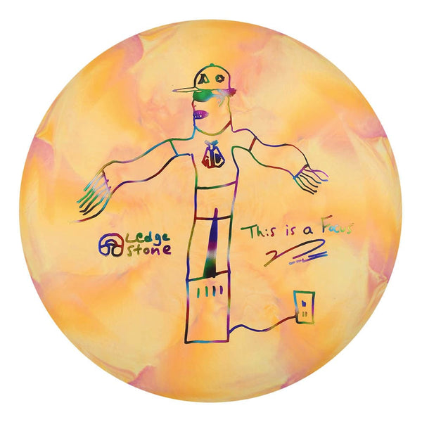 #134 (Jellybean) 173-174 CT Jawbreaker Swirl Focus - AB Portrait