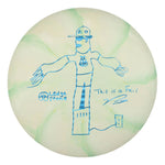 #32 (Blue Lasers) 173-174 CT Jawbreaker Swirl Focus - AB Portrait