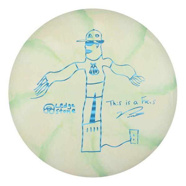 #32 (Blue Lasers) 173-174 CT Jawbreaker Swirl Focus - AB Portrait