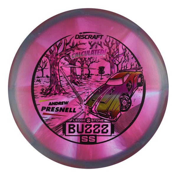 #81 (Black*/Summer Sunset/Magenta Shatter) 177+ Andrew Presnell Big Z Swirl Buzzz SS
