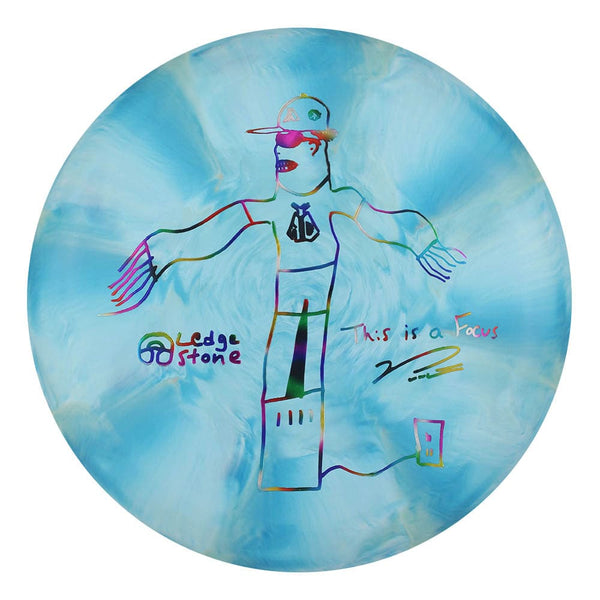 #123 (Jellybean) 173-174 CT Jawbreaker Swirl Focus - AB Portrait