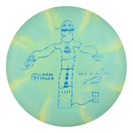 #23 (Blue Lasers) 173-174 CT Jawbreaker Swirl Focus - AB Portrait
