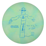 #21 (Blue Lasers) 173-174 CT Jawbreaker Swirl Focus - AB Portrait