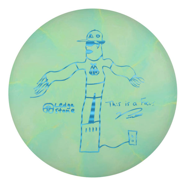 #21 (Blue Lasers) 173-174 CT Jawbreaker Swirl Focus - AB Portrait