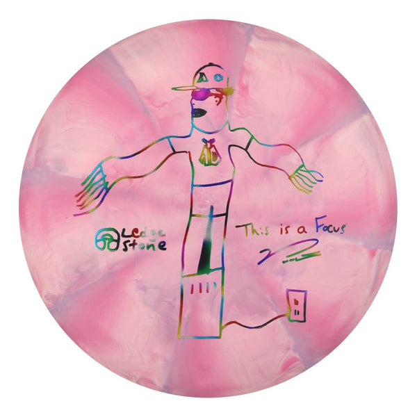 #119 (Jellybean) 173-174 CT Jawbreaker Swirl Focus - AB Portrait
