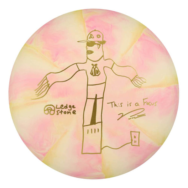 #112 (Gold Metallic) 173-174 CT Jawbreaker Swirl Focus - AB Portrait