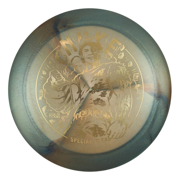 #57 (Gold Linear Holo) 173-174 Ezra Aderhold Titanium (Ti) Colorshift Swirl Nuke
