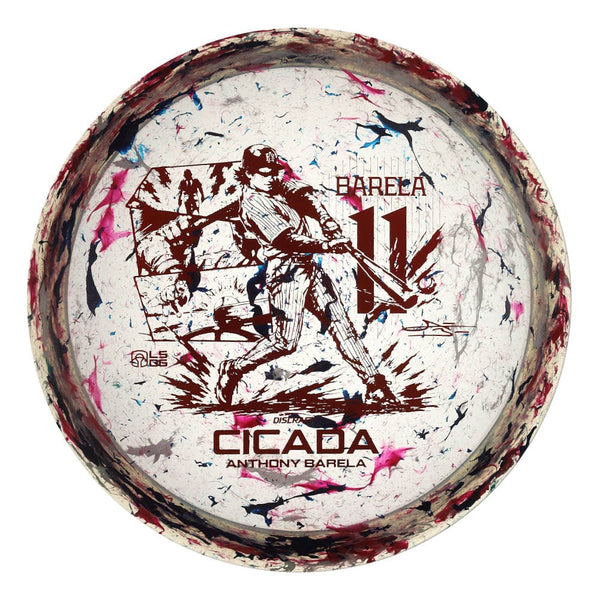 #105 (Red Metallic) 151-154 Anthony Barela Jawbreaker Z Lite Cicada