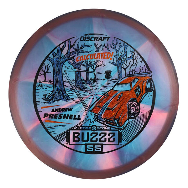 #50 (Black*/Orange Sparkle Stars/Blue Sparkle Stars) 177+ Andrew Presnell Big Z Swirl Buzzz SS