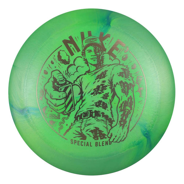 #47 (Fishscale) 173-174 Ezra Aderhold Titanium (Ti) Colorshift Swirl Nuke