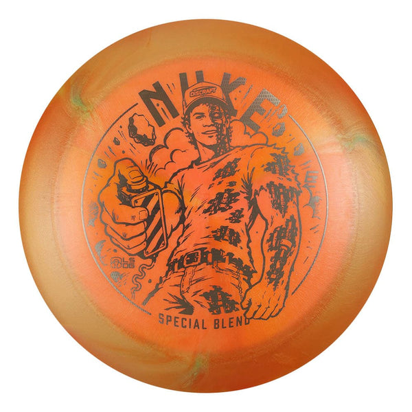 #45 (Fishscale) 173-174 Ezra Aderhold Titanium (Ti) Colorshift Swirl Nuke