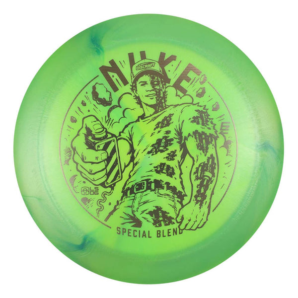 #44 (Fishscale) 173-174 Ezra Aderhold Titanium (Ti) Colorshift Swirl Nuke