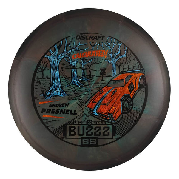 #42 (Black/Orange Sparkle Stars/Blue Light Shatter) 177+ Andrew Presnell Big Z Swirl Buzzz SS