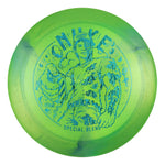 #41 (Blue Waterfall) 173-174 Ezra Aderhold Titanium (Ti) Colorshift Swirl Nuke
