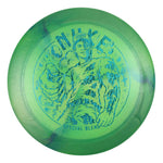 #39 (Blue Waterfall) 173-174 Ezra Aderhold Titanium (Ti) Colorshift Swirl Nuke