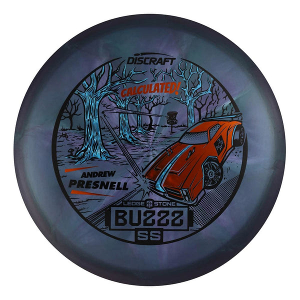 #38 (Black/Orange Metallic/Blue Light Shatter) 177+ Andrew Presnell Big Z Swirl Buzzz SS