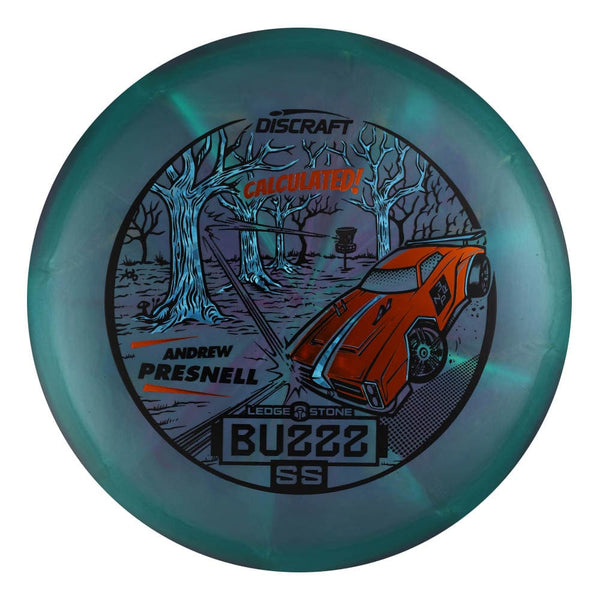 #37 (Black/Orange Metallic/Blue Light Shatter) 177+ Andrew Presnell Big Z Swirl Buzzz SS