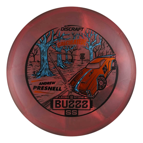#34 (Black/Orange Metallic/Blue Light Shatter) 177+ Andrew Presnell Big Z Swirl Buzzz SS